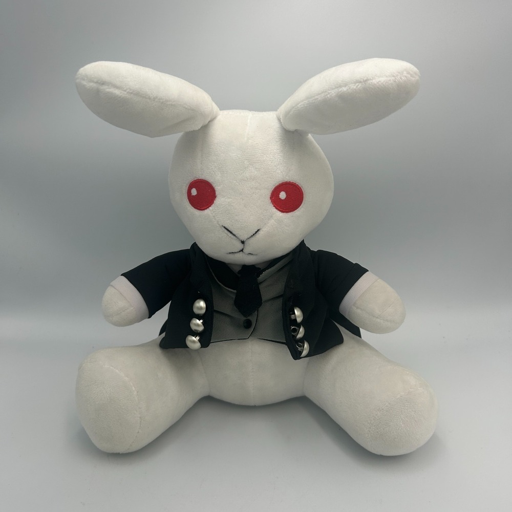 Anime Kuroshitsuji Black Butler Sebastian Bitter Rabbit Bunny Plush Doll 12 Inch